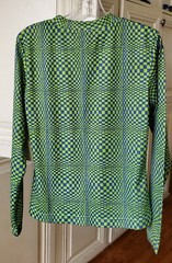 Sakura Japanese Shirt Blouse, Small-XSmall