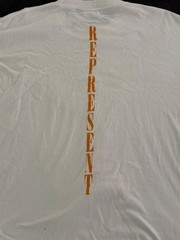 REPRESENT REBORN T-SHiRT -SiZE XL- iN FLAT WHiTE