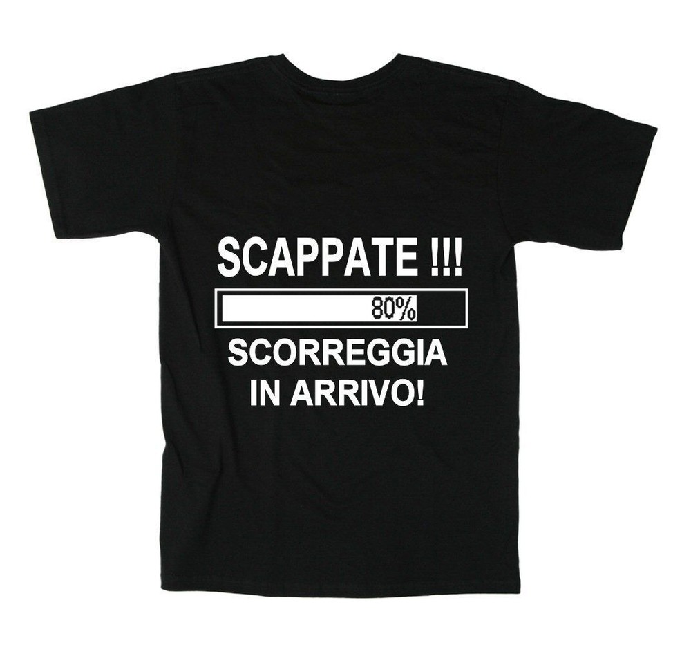Jersey T shirt – Escape!!! Incoming Slide – Fart – Funny Phrase