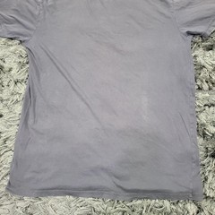 Quiksilver Shirt Mens Medium Gray Skull Island Graphic Tee Surf Tropical Tagless