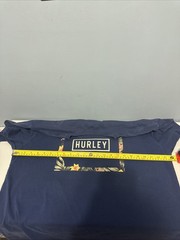 Hurley T-Shirt Men’s Xl Floral Botanical Hawaiian Island Surf Beach Casual