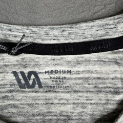 VRST Essential Pocket Tee Shirt Mens Medium Silver Shadow Marble Heather Soft