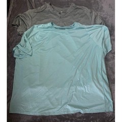 Tommy Bahama IslandZone Shirts Mens 3XLB Lot 2 Blue Crew Grey Polo Henley UPF 30
