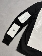 Hood By Air HBA Archive Vinyl Panel Long Sleeve Shirt Black L