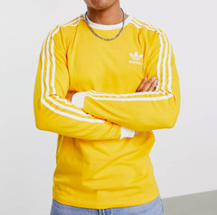 NEW MENS ADIDAS ORIGINALS CALIFORNIA TREFOIL LONG SLEEVE SHIRT~ LARGE ~ HK7287