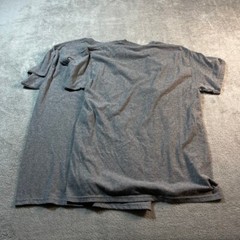 Gildan DryBlend T-Shirts 2 Pack Heather Gray Casual Everyday Medium Mens Minimal