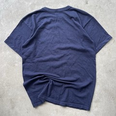 Vintage 90s Champion Michigan T Shirt Made in USA Navy Collegiate Tee Size L