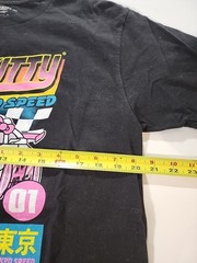 NEW Hello Kitty T-Shirt – Tokyo Speed Racing Kitty Kanji Adult Sz Lg Unisex NWOT