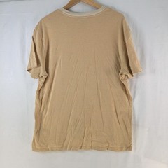 Lee Shirt Mens Size L Beige Stripe Jeans Co Logo Graphic T-Shirt Casual 137037