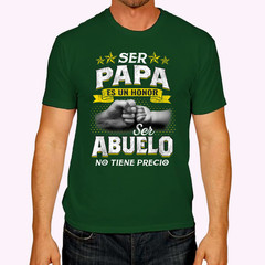 Ser Abuelo No Tiene Precio Being a Grandpa is Priceless T-Shirt