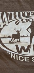 Back Country T Shirt *Whitetails Gone Wild “Nice Spread”, Size Large, Brown