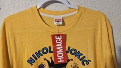 Homage Mens Large T Shirt Yellow Nikola Jokic The Joker New With Tag