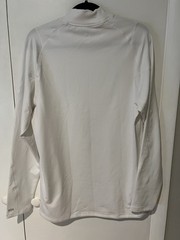 NWT DSG Men’s Cold Weather Compression Crew Neck Top White Base Layer Size XL