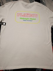 Playboy ‘Midnight Motel’ White Tee