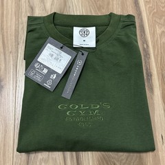 Golds Gym Size M Tank Top Bodybuilding Fitness Sleeveless Shirt Muscle Green NEW