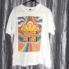 MTV Logo Colorful Unisex Tshirt Short Sleeve Size XL