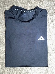 NEW Men’s Adidas Black Active Tee Shirt Size XLarge Moisture Wicking