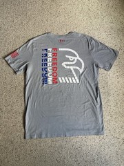 Under Armour Freedom Men’s XL T-Shirt America Patriotic Graphic Tee