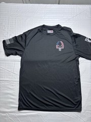 A4 Short Sleeve Shirts Men’s Red Black Small & Medium Shirts 2pc