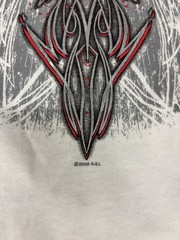 Vintage Y2K GSI biker dagger cyberpunk Milwaukee 105 years Longsleeve flame tee
