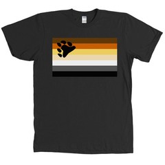 Gay Bear Pride Flag Shirt LGBT Cub Tee NEW WITH TAGS – MANY COLORS