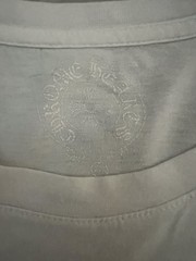 Chrome Hearts FOTI Long Sleeve White T-shirt Size XXL Made In USA