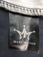 Maxi Milian New York T-Shirt Short Sleeve Graphic Black Men’s Size Medium