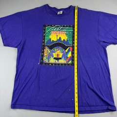 Vintage Delta Unisex XL Purple San Antonio Texas Made In USA Fiesta 2002 T-Shirt