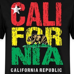 Tri Color California Men’s T-Shirt