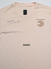 OAMC School of Building SS19 Bauhaus Graphic T-Shirt Size M Made in Greece