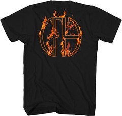 Pantera – Pantera – Flames Band Photo T-Shirt – XL Black 31512050A4 [New ] Black