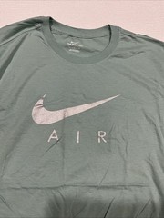 Nike Shirt Men’s Large Light Green Short Sleeve Nike Air Adult Casual Sport New!
