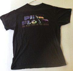 Pink Floyd Shirt Dark Side Of The Moon Song Titles On Back Rare Men’s Large