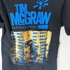 Vintage Tim McGraw Shirt Adult Small Brothers Of The Sun Tour 2012 Country Music