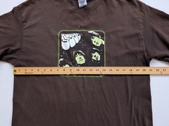 The Beatles Rubber Soul Shirt Mens Large 2005 Brown Vintage Y2K