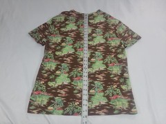 Polo Ralph Lauren Classic Fit M Hawaiian Beach Surfing Hula Girl Short Sleeve