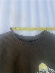 Men’s Long Sleeve Graphic Crewneck T-Shirt – Goodfellow & Co Sz M
