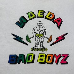 Vintage 80s 90s Labeda Bad Boyz Rollerblading Streetwear Skater Shirt USA Large