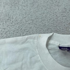 Vtg Blank White DPSC by BVD Shirt Mens Small 100% Combed Cotton Crewneck Plain