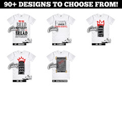 4 White Cement 2025 Summit White Fire Red Tech Grey Black Sneaker T Shirt Match