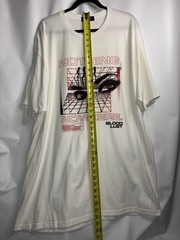 Nothing Nowhere T-shirt XXL White BG Bloodlust Bloodshed Eyes Black Red Graphic