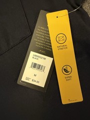 Lee Men’s Black Classic Fit Crew Neck Stretch Pocket Logo T-Shirt Size M