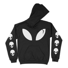 Alien Eyes Men’s Hoodie Graphic Design
