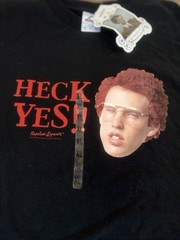 napoleon dynamite shirt Vintage XL Black