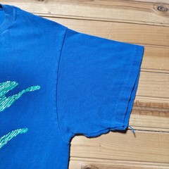 Vintage 90s Sea Shells Starfish Sand Ocean Beach Graphic T-Shirt USA – Large