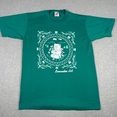 Vintage Lancaster Pennsylvania Shirt Adult Small Green Single Stitch Mens 90s
