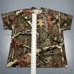 Vintage Mossy Oak Breakup Infinity Camo T Shirt Mens L Outdoor Hunting Tee 90s