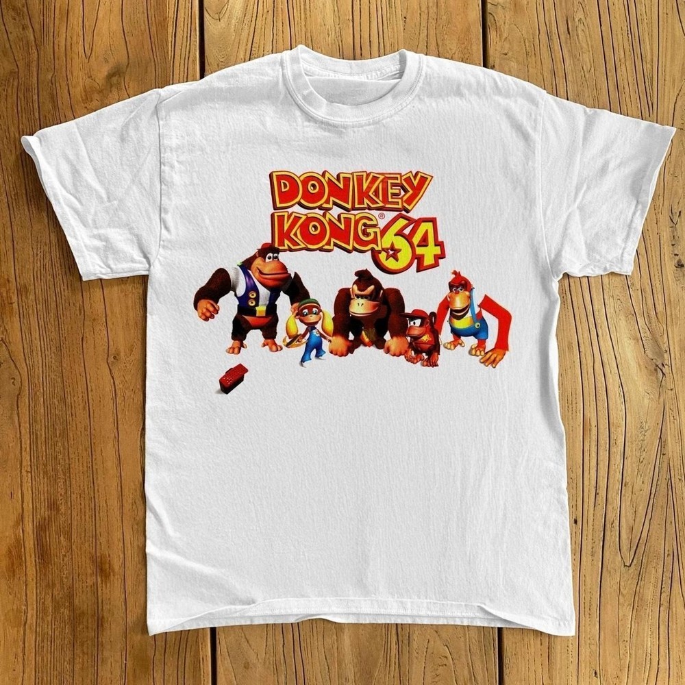 DONKEY KONG 64 VIDEO GAME PROMO UNISEX T-SHIRT S-5XL