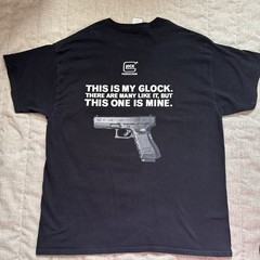 VTG Glock G17 Firearms T-shirt XL R Lee Ermey Gunny Approved Black Rare