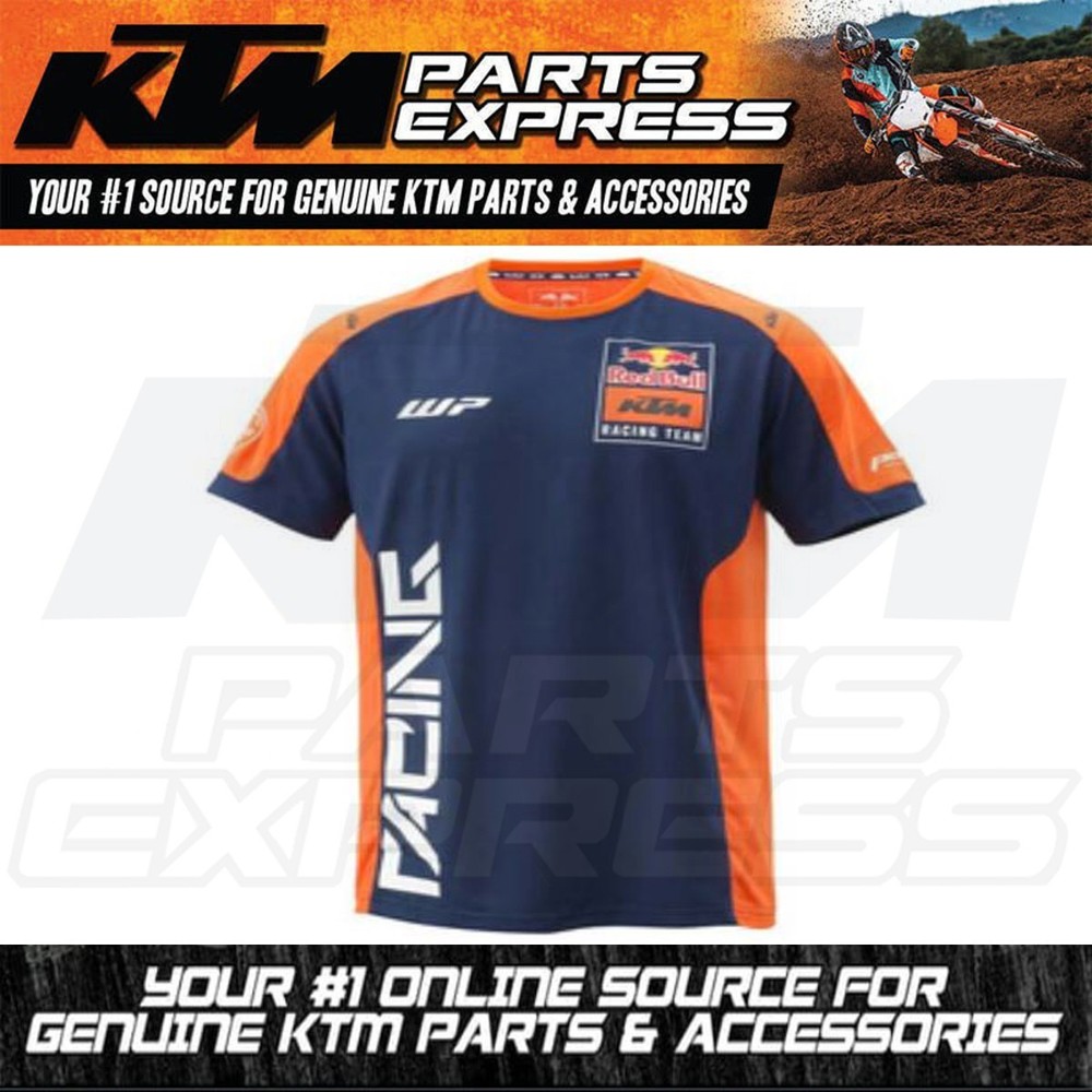 NEW KTM RED BULL REPLICA TEAM TEE SIZE XL 100% POLYESTER 3RB240005805
